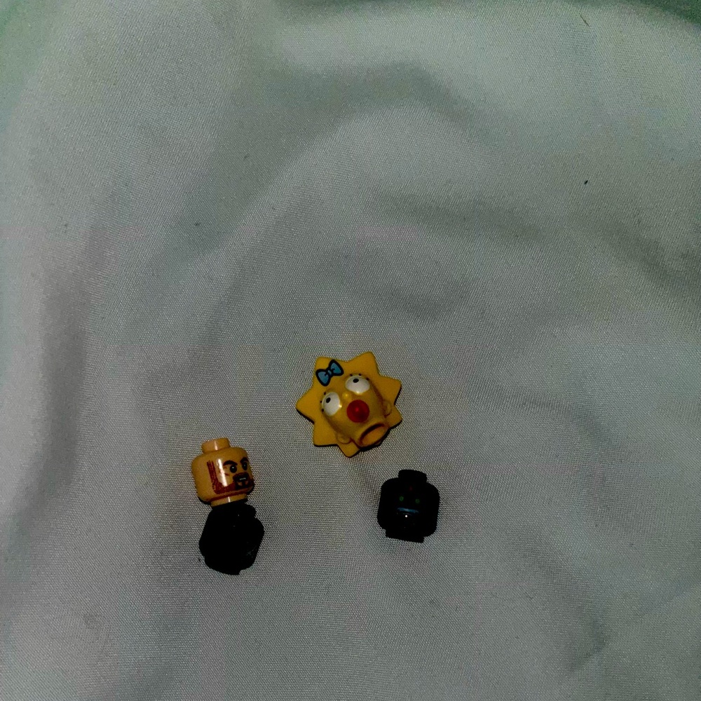 Lego Branded Mini Figure head